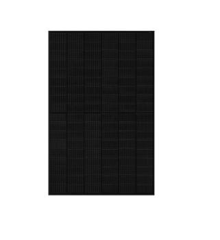 36 Stück (1 Palette) JA Solar Solarmodul PV-Modul Photovoltaik 440Wp, Bifacial Doppelglas/Front komplett schwarz (JAM54D41-440/LB)